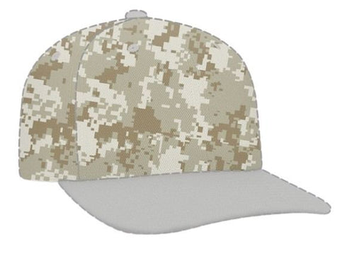 Pacific Headwear Custom USA Pro-Wool Flexfit® Cap (901F), Color 'Desert'